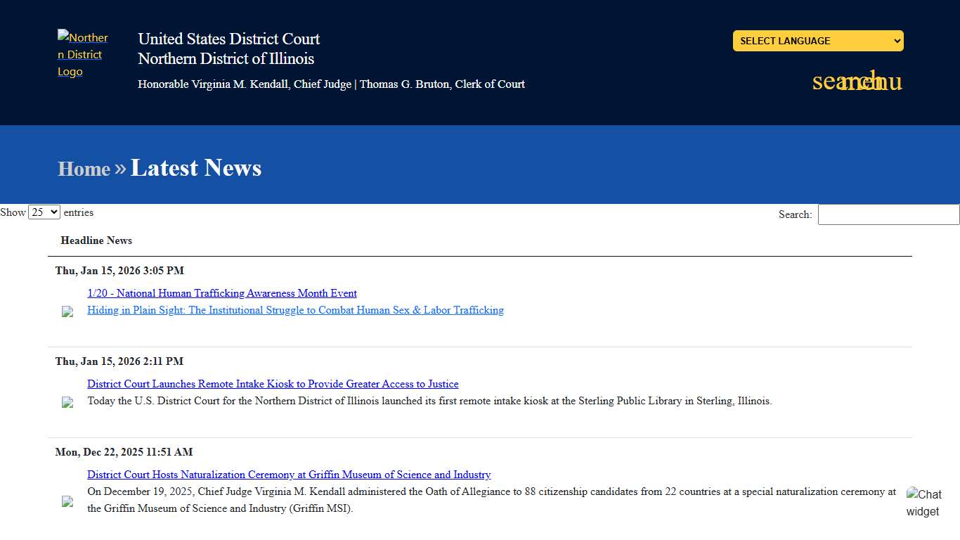 Northern District of Illinois